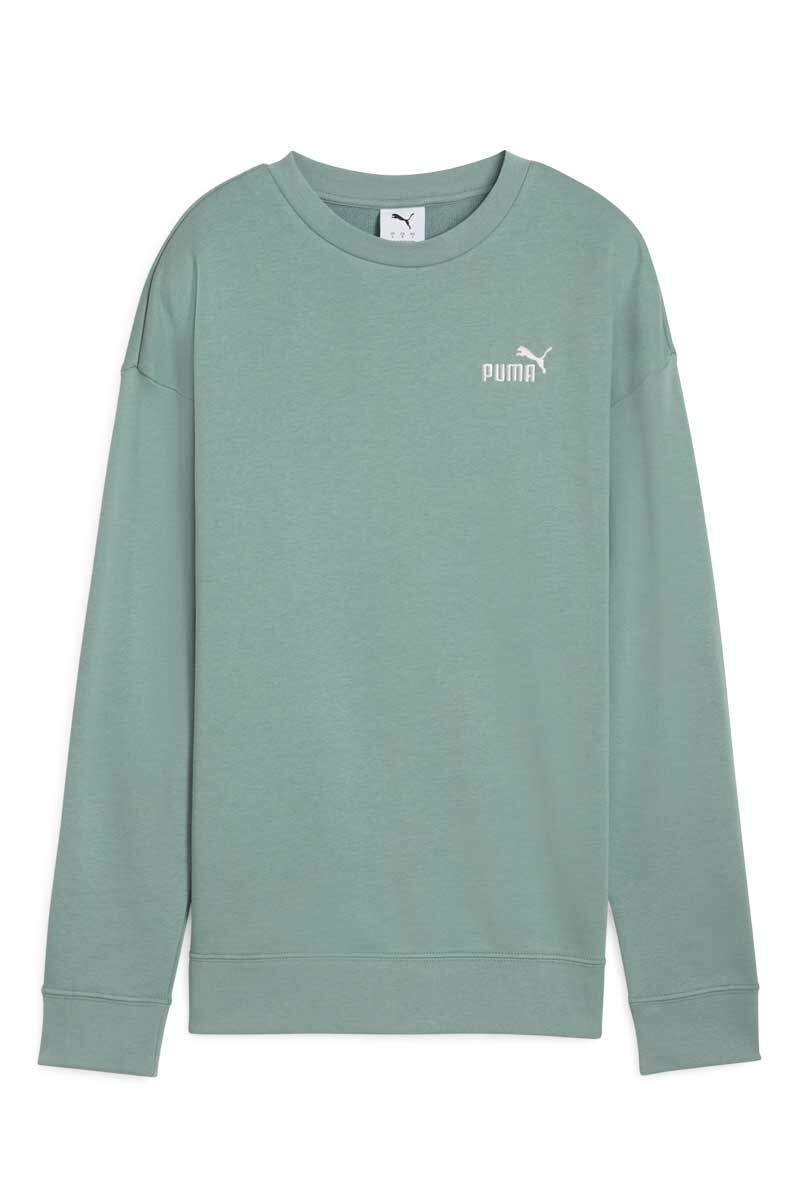 BUZO PUMA RELAXED CREW Verde-agua