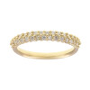 Anillo Lina de oro amarillo 18k con brillantes Anillo Lina de oro amarillo 18k con brillantes