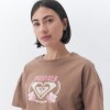 Remera Roxy Algodón Marron