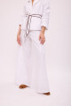 PANTALON WIDE XL LINEN SS26 Blanco