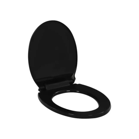 TAPA DE INODORO PLASTICO METASUL NEGRO