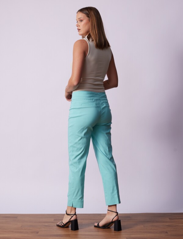 Pantalon Pull On CELESTE CLARO
