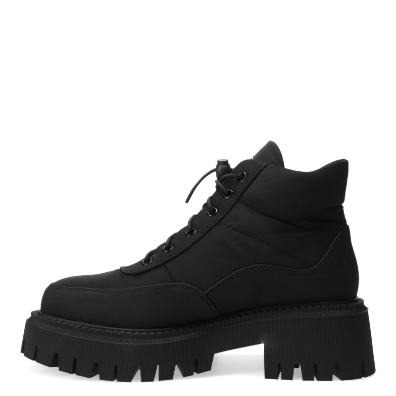 Botas de Mujer Miss Carol NANTU acordonada Negro