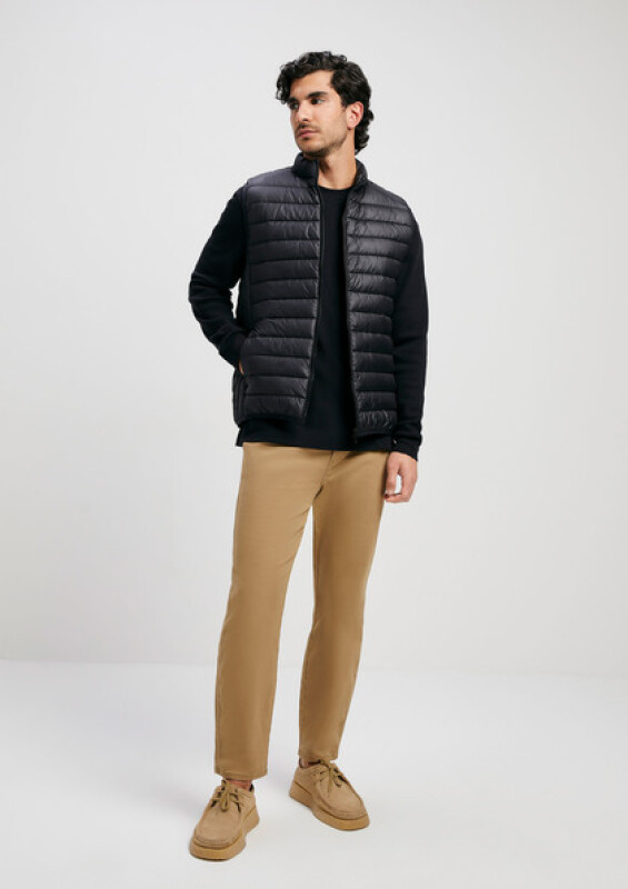 COLETE MASC PRETO ESCURO