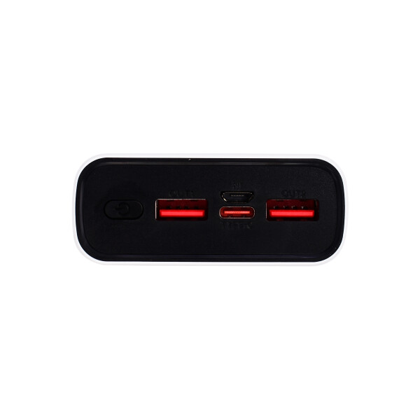 Power Bank LCD Unicell 10.000 mAh color blanco Power Bank Lcd Unicell 10.000 Mah Color Blanco