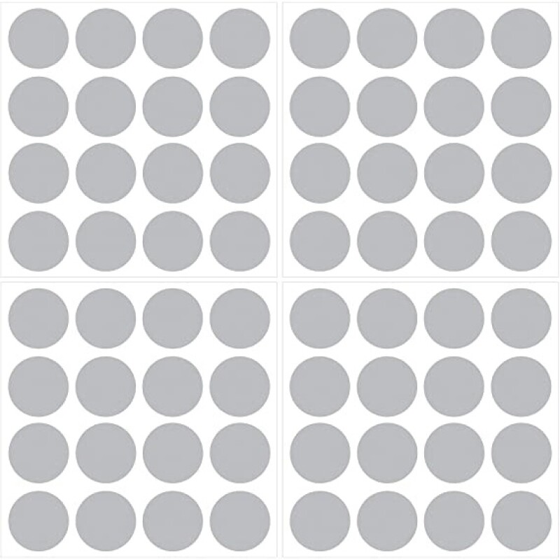 WALLPOPS METALLIC SILVER CONFETTI N/A