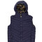 Chaleco nylon azul