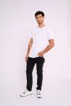 Pantalón de jean regular Negro