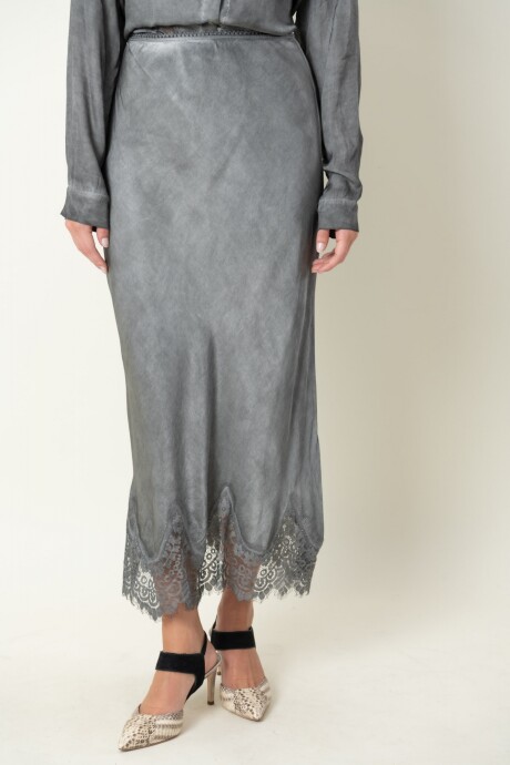 POLLERA ALBITA Gris