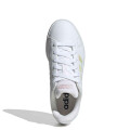 Championes de Niños Adidas Grand Court 3.0 Juniors Blanco Holográfico