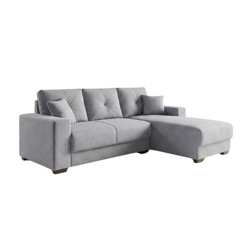 Sillón 3 cuerpos con Chaise Izquierdo - California Gris