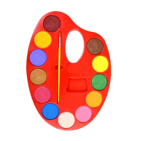 Paleta de acuarela 36 colores con pincel Paleta de acuarela 36 colores con pincel