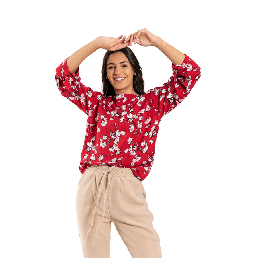 CHERRY BLUSA BORDO
