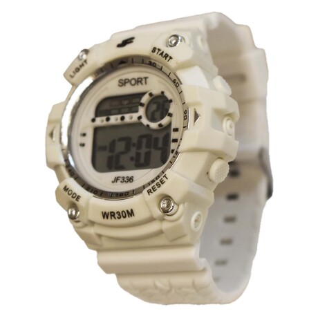 Reloj Deportivo Unisex de Pulsera Waterproof Pantalla Luz Blanco