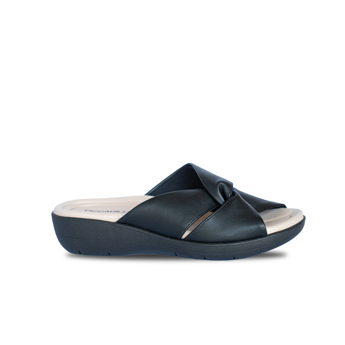 Sandalia de dama Piccadilly - BLACK 