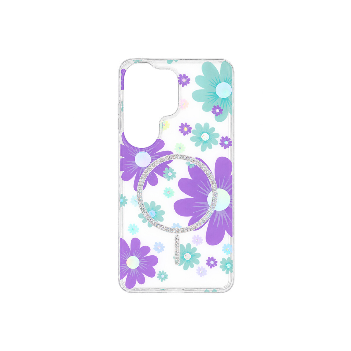Protector para Samsung Galaxy S26 Ultra diseño flores color violeta 