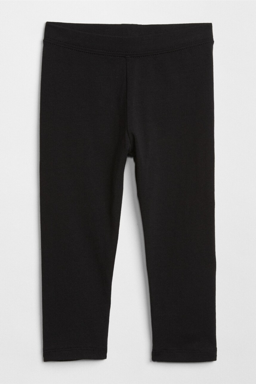 Calza Básica Toddler Niña True Black