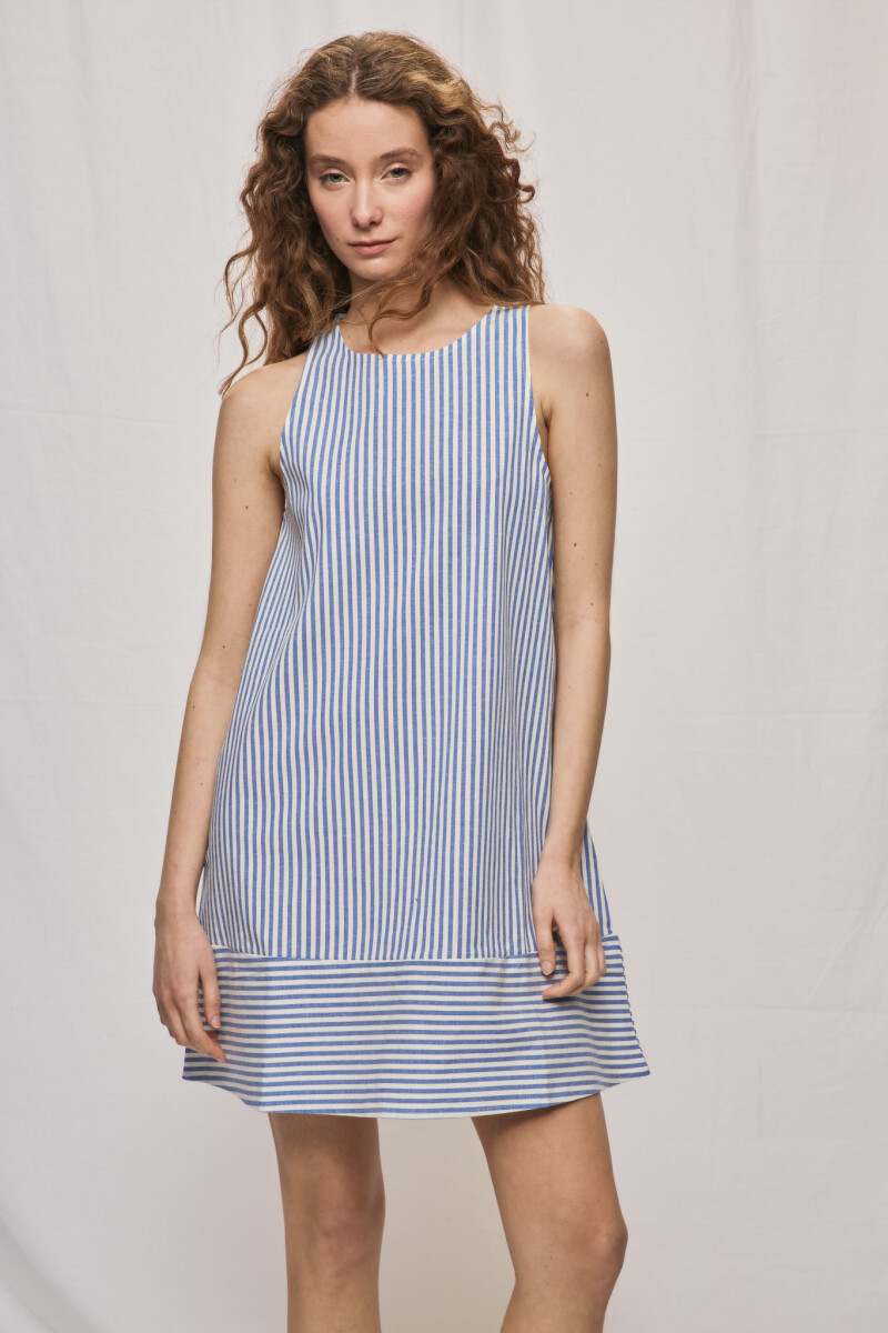 VESTIDO ARAM Azul