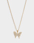 Cadena Corta con Dije Acero quirúrgico Collar Corto De Acero Quirurgico Con Dije - Dorado