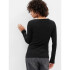 V-LS RIB HEN LEY TRUE BLACK