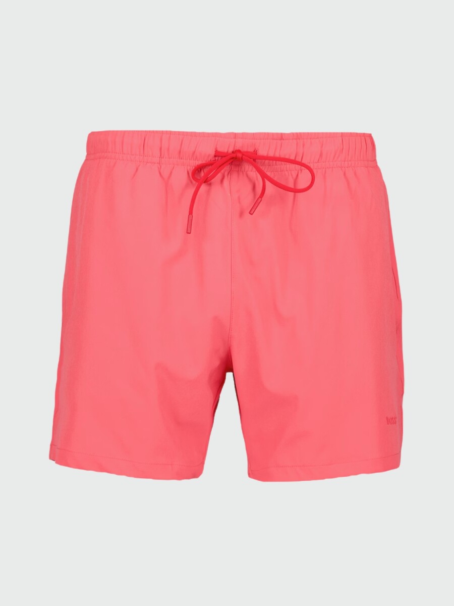 BOSS Black - Short de Baño Secado Rápido Logo 