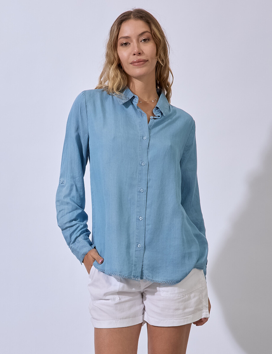 Camisa Tencel - Jean Claro 