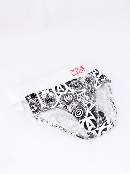 Pack x2 slip Marvel Blanco Y Negro