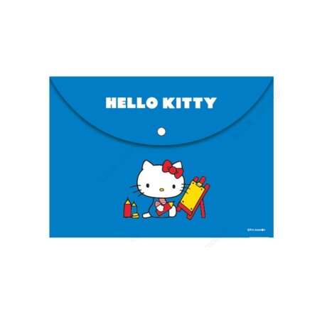 Carpeta A4 Hello Kitty azul