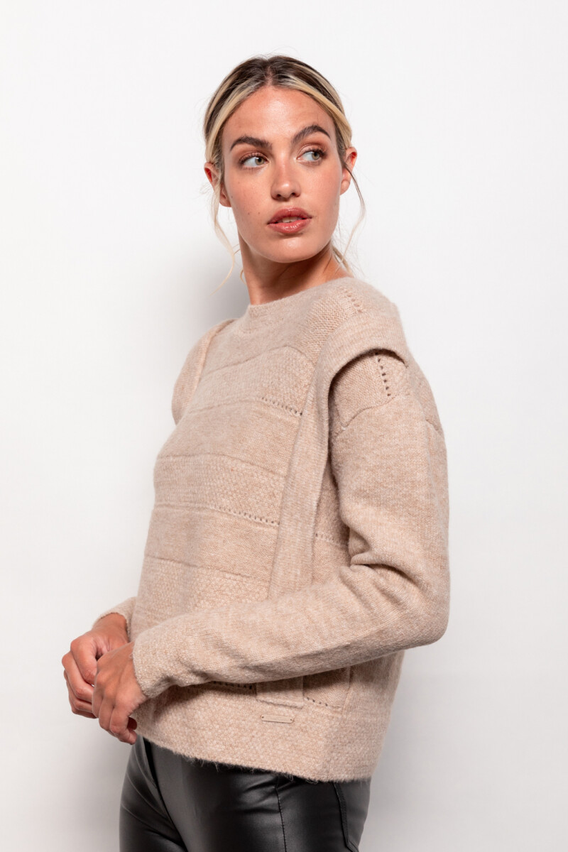 SWEATER MANE Beige Oscuro