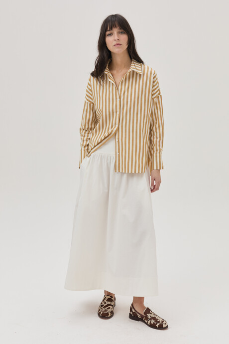 Camisa Harper Mostaza