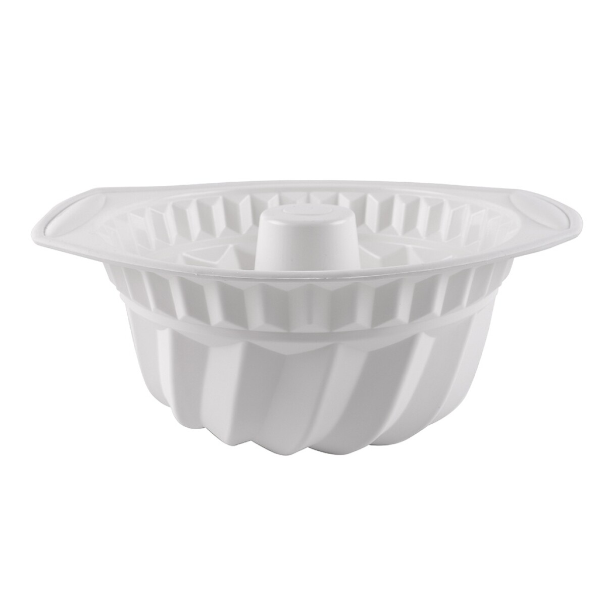 MOLDE C/CONO SILICONA BLANCO 27.5X24X11CM 