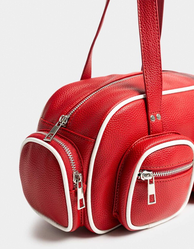 Bowling Carteras Medianas - Rojo Medio