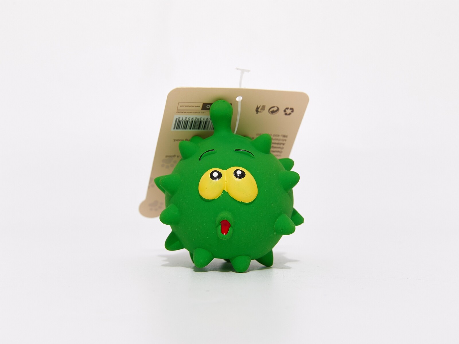 JUGUETE PARA PERROS (BACTERIA VERDE) 