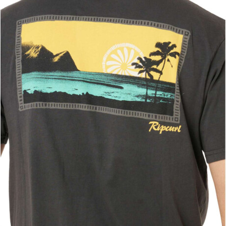 Remera Rip Curl Mod Cali Sunset Negro