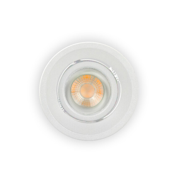 Downlight redondo VERFA móvil blanco GU10 Ø86mm MN3020