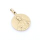 Medalla escapulario en oro 18k amarillo Medalla escapulario en oro 18k amarillo