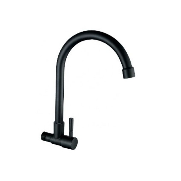 GRIFO PARED UNITARIO AC WICO NEGRO Grifo Pared Unitario Ac Wico Negro