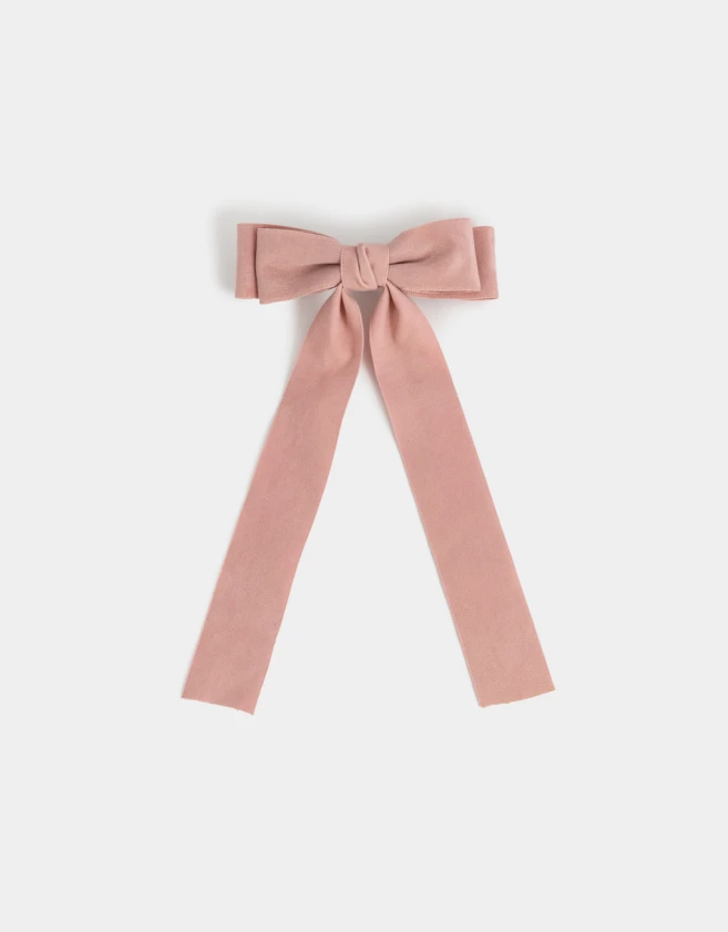 Hebillas Francesas Con moño Hebilla Francesa Con Moño - Rosa Claro