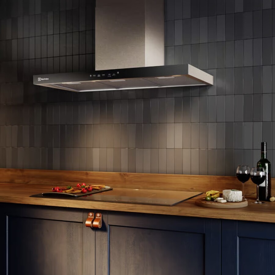 Campana Extractora 90 Cm Pared inox Electrolux EJWL907EXI Campana Extractora 90 Cm Pared inox Electrolux EJWL907EXI