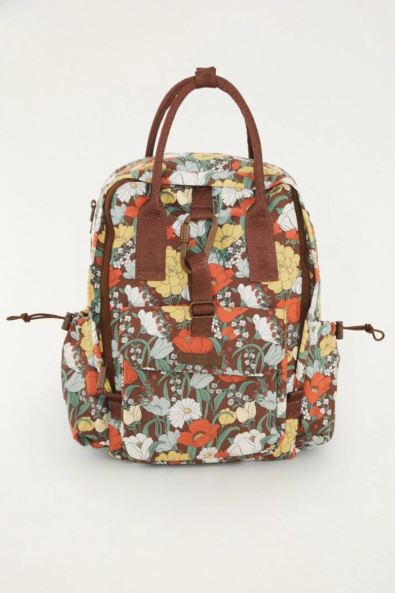 MOCHILA FLORAL Estampado