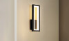 Aplique de pared led negro Aplique De Pared Led Negro