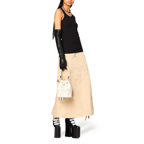Marc Jacobs -Bolso bombonera, The Bucket Blanco