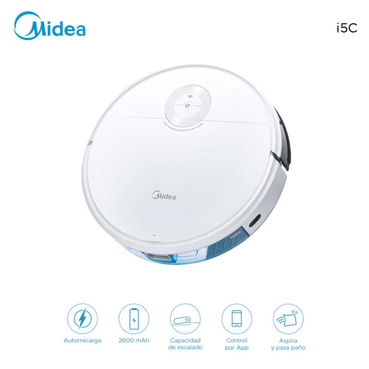 Aspiradora y trapeadora robot Midea - i5C 