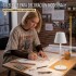 Lampara Escritorio Mesa Velador Led Recargable Inalambrica IMBACK Color Blanco Lampara Escritorio Mesa Velador Led Recargable Inalambrica IMBACK Color Blanco