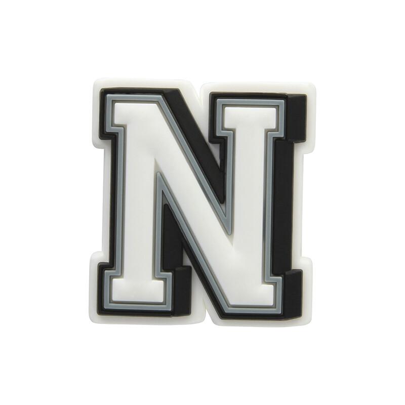 Jibbitz™ Charm Letter N Multicolor