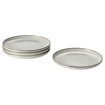 Plato Postre Ceramica Gris Organic x24 19.5cm | Selecta Plato Postre Ceramica Gris Organic x24 19.5cm | Selecta