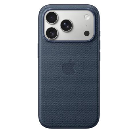 Apple funda TechWoven con MagSafe para iPhone 17 Pro Blue Apple funda TechWoven con MagSafe para iPhone 17 Pro Blue