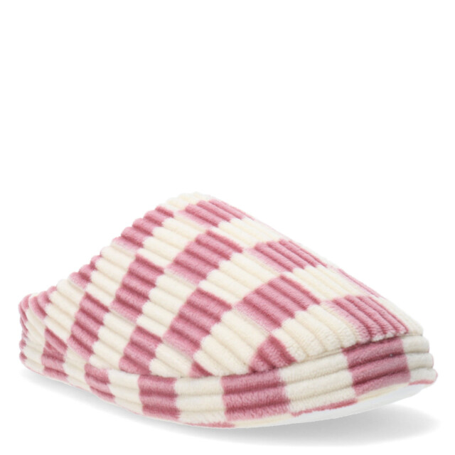 Pantuflas de Mujer Miss Carol con Damero Rosado