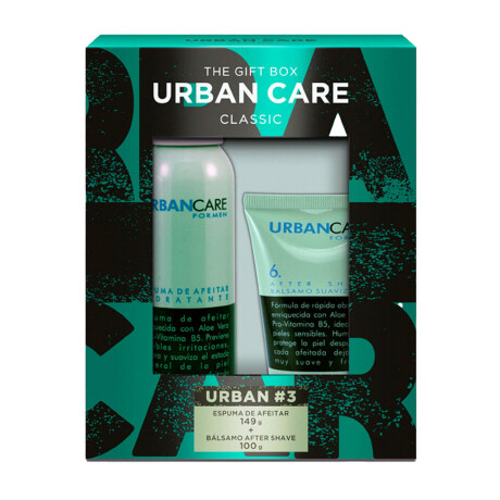 PACK ESPUMA DE AFEITAR 149G + BALSAMO AFTER SHAVE 100 GR URBAN CARE PACK ESPUMA DE AFEITAR 149G + BALSAMO AFTER SHAVE 100 GR URBAN CARE