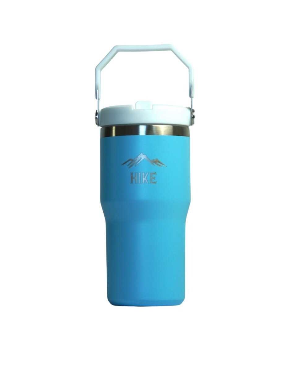 Termo HIKE Grip 590 ML - Color Celeste 